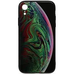 Чохол-накладка Toto Print Glass Space Case Apple iPhone XR Green