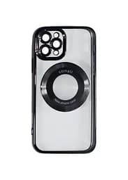 Магнитный чехол XON PhoneCase Magnetic для iPhone 11 Pro (PCMC1111300B 8017) Черный/Прозрачный