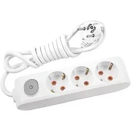 Сетевой фильтр X-tendia с заземлением, 3 розетки, 5 м (WLTA04352GR-UA)