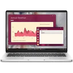 Ноутбук Dell Pro 14 PC14250,1920 x 1200,255U 12 C/14 T,2.4 GHz - 5.2 GHz,16 GB DDR5,512 GB