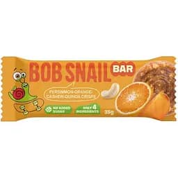 Фруктово-ореховый батончик Bob Snail Хурма-Апельсин-Кешью-Криспы Киноа 35 г
