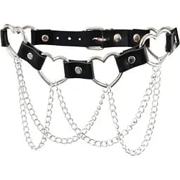 Чокер із серцями та ланцюжками Art of Sex - Freya