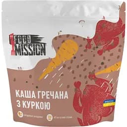 Набір Food Mission: Гречка з куркою 100 г + Борщ Український 40 г - мініатюра 2