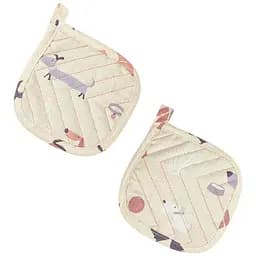 Набор прихваток Home Line Гав-гав 15x15 см 2 шт. бежевый (178508)