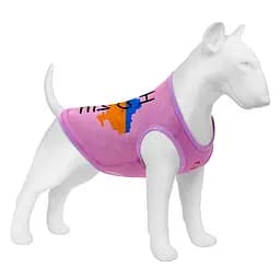 Майка для собак WAUDOG Clothes малюнок Будинок сітка L B 42-45 см C 28 -31 см
