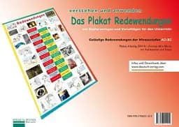 Plakat Redewendungen