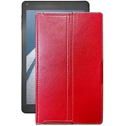 Чохол StatusCASE з екошкіри для планшету Sigma Tab A104 Червоний