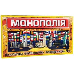 Розвиваюча гра Strateg Монополія 693 Різнокольоровий