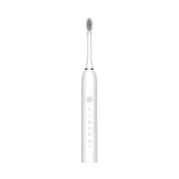 Рожева Електрична зубна щітка Sonic Toothbrush Х-3 ультразвукова акумуляторна 4 змінні насадки в комплекті - мініатюра 4