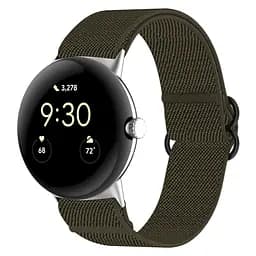 Ремінець нейлоновий ArmorStandart для Google Pixel Watch / Watch 2 / Watch 3 / Watch 4 41 mm Dark Green (ARM75423)