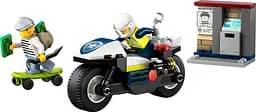 Конструктор LEGO City Переслідування на поліцейському мотоциклі 65 деталей (60455) - мініатюра 5