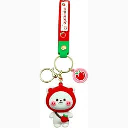 Брелок Bibi Toys Ведмедик полуничка 21 см (761896BT)