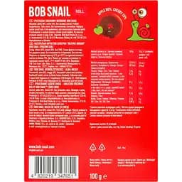 Фруктові яблучно-вишневі цукерки Bob Snail Roll 100 г (10 шт. х 10 г) - мініатюра 3