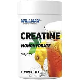 Креатин Willmax Creatine Monohydrate Лимонний чай 500 г