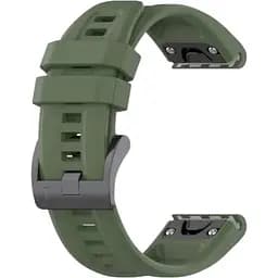 Ремінець DK CDK для Garmin MARQ Adventurer (Gen 2) 22mm Silicone Sport Band Classic (015189) (green)