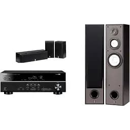 Домашній кінотеатр Yamaha Kino System 7390 (RX-V385 + NS-7390 + NS-P51) Black
