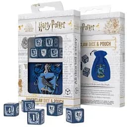 Набор кубиков Harry Potter. Ravenclaw Dice & Pouch (5 шт. + мешочек) (190142/2023/3/A/D6B)