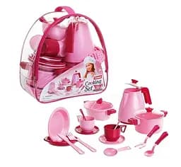 Детский игровой набор посуды "Cooking Set" 71764 Юника, 39 предметов, в сумке (4820041671764)