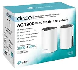Wi-Fi система - комплект із 2 роутерів TP-Link Deco S7 (2pack) AC1900 - мініатюра 6