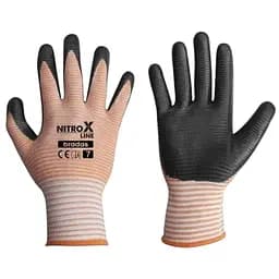 Рукавички захисні Bradas NITROX LINE нітрил розмір 8 RWNL8