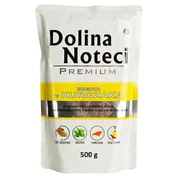 Вологий корм для собак Dolina Noteci Premium з куркою 500 г