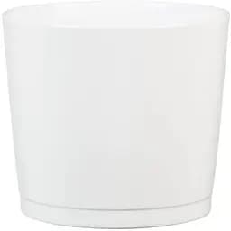 Кашпо для квітів Scheurich 883 кераміка 11" біле (4050804001822)