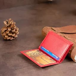 Візитниця-книга ST Leather 19214 червона - мініатюра 8