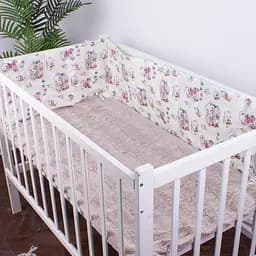 Борт в кроватку MirSon Kids Time 18-0005 Kind Bear защитный белый