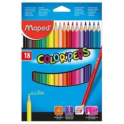 Карандаши цветные Maped Color peps Classic 18 шт. (MP.183218)