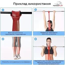 Фітнес гумка (PP-4115) PowerPlay 14-39 кг fit0007534 - мініатюра 6