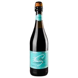 Вино ігристе San Mare Lambrusco dell'Emilia Rosso червоне напівсолодке 8% 0.75 л - мініатюра 2