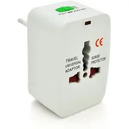 Универсальный переходник Voltronic все стандарты розеток 5 в 1