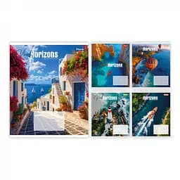 Упаковка зошитів 1 Вересня учнівський Vivid horizons А5 / 60 лін. 10 шт. (768995)