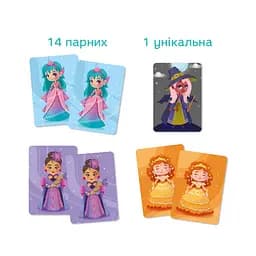 Карткова гра "Принцеси та Чаклунка" DoDo Toys 301234, 29 карточек - мініатюра 4