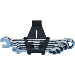 Набір ключів гайкових Wurth комбінованих з тріскачкою Multi 6 шт. Zebra (арт. 071425650)