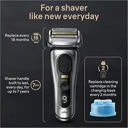 Електробритва Braun Series 9 Pro+ 9577cc Wet&Dry - мініатюра 4