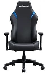 Ігрове крісло Anda Seat Luna Size L Black/Blue PVC (AD18-44-BS-PV) - мініатюра 3