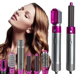 Стайлер 5 в 1 Hot Air Styler для різних типів волосся з функціями надання об'єму, випрямлення, укладання