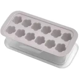 Форма для льда Stenson R92456 с контейнером серая (35505)