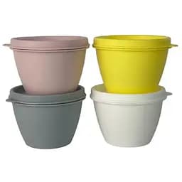 Набір харчових контейнерів Motek Micro Plus круглі 4 шт 175 мл (MIC-410)