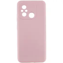 Чехол Lakshmi Silicone Cover Full Camera AAA для Xiaomi Redmi 12C Розовый/Pink Sand