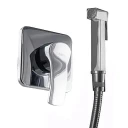 Набір гігієнічного душа прихованого монтажу Globus Lux GLQU-0110-Q, Хром