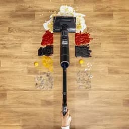 Rowenta Пилосос Rowenta безпровідний миючий X-Clean 7, 250Вт, конт пилок -0.5л, конт для води-0.65л, автон. робота до 50хв, вага-4.2кг, НЕРА, чорний - мініатюра 9