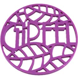 Подставка под горячее Gipfel Glum 17х17х0.8 см фиолетовая (0210)