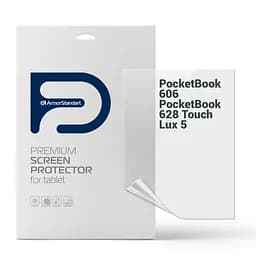 Гідрогелева плівка на електронну книгу Pocketbook 628 Touch Lux 5/606 ArmorStandart захисна плівка на електронну книгу прозора (ARM66079)