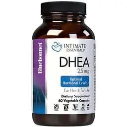 Стимулятор тестостерону Bluebonnet Nutrition Intimate Essentials DHEA 25 mg 60 вегакапсул