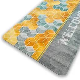 Вологопоглинаючий килимок Sticker Wall куби Welcome 40x60CMx3MM (D) SW-00001561 - мініатюра 1