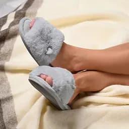 Кімнатні капці MBM My Home Nana розмір 38-39 світло-сірі (SL-03 38-39 LIGHT GRAY) - мініатюра 7