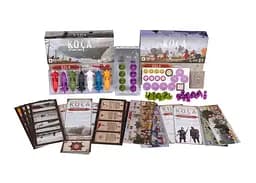 Настольная игра Планета Ігор Набор дополнений для игры Серп (Scythe): Небесный гамбит + Захватчики из далеких земель (укр.) (GKCH013KG+1)