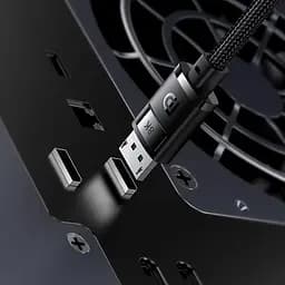 Кабель Baseus High Definition Series DP 8K to DP 8K (2m) black (B00633706111-02) - мініатюра 5